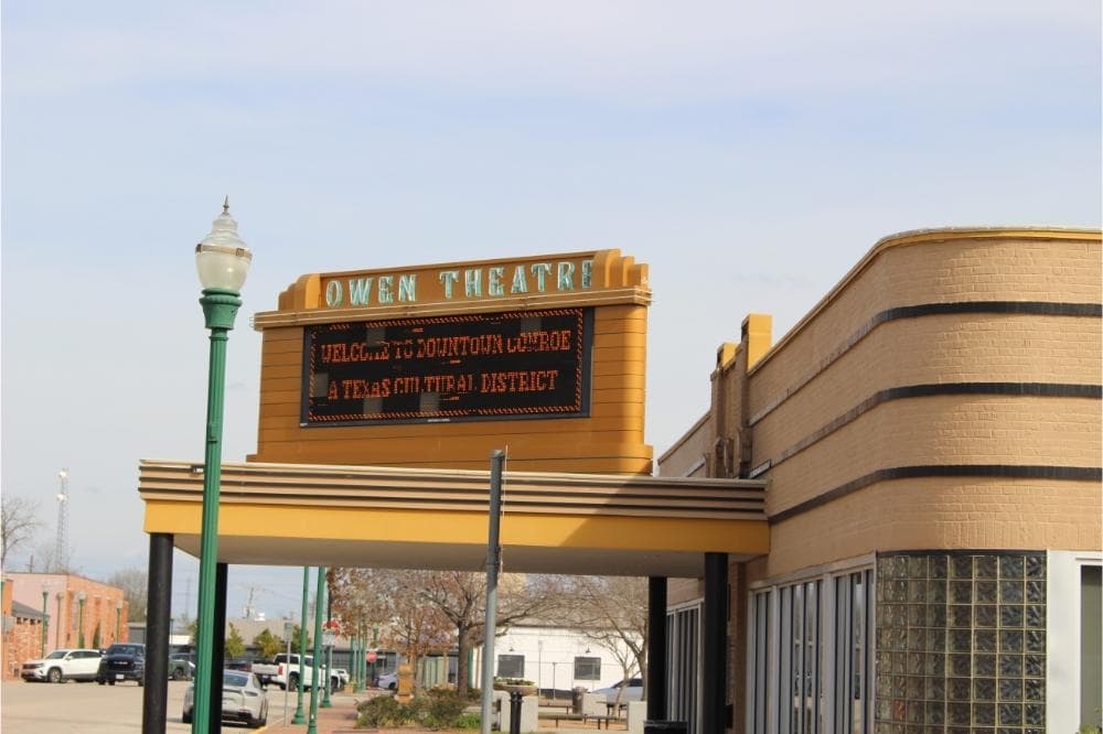 Conroe approves $195K in arts grants, Owen Theatre sign replacement
