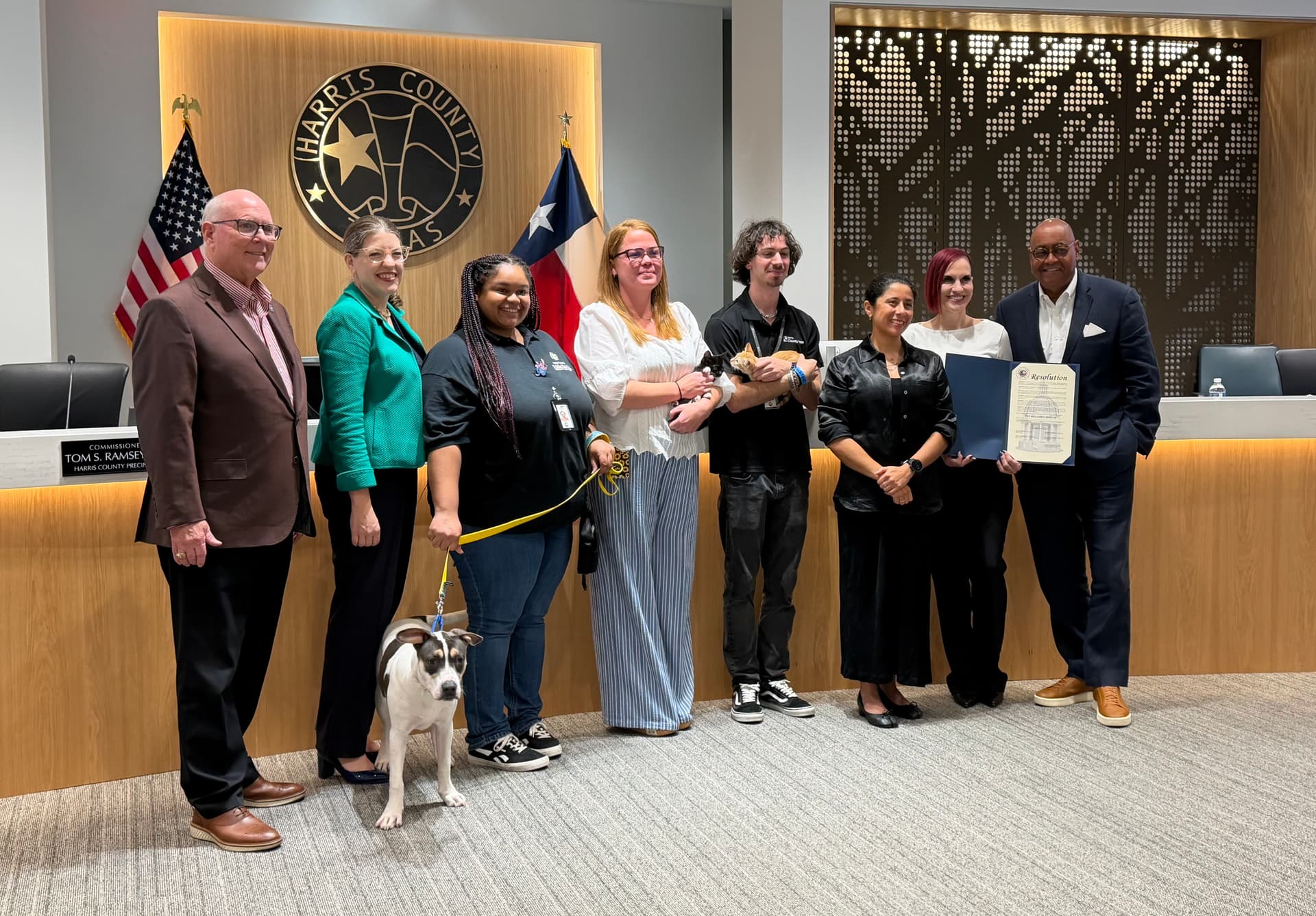 Harris County commissioners approve grant funding for flood mitigation projects, feeding homebound county residents