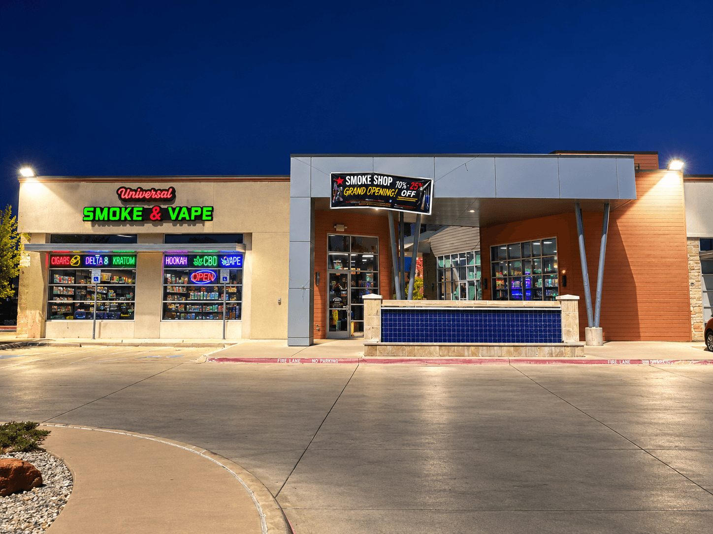 Universal Smoke & Vape now open, to hold October grand opening